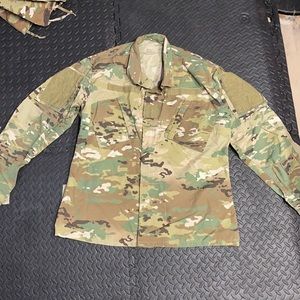 NEW: Medium-Long OCP ACU Uniform Jacket. Genuine Issue.